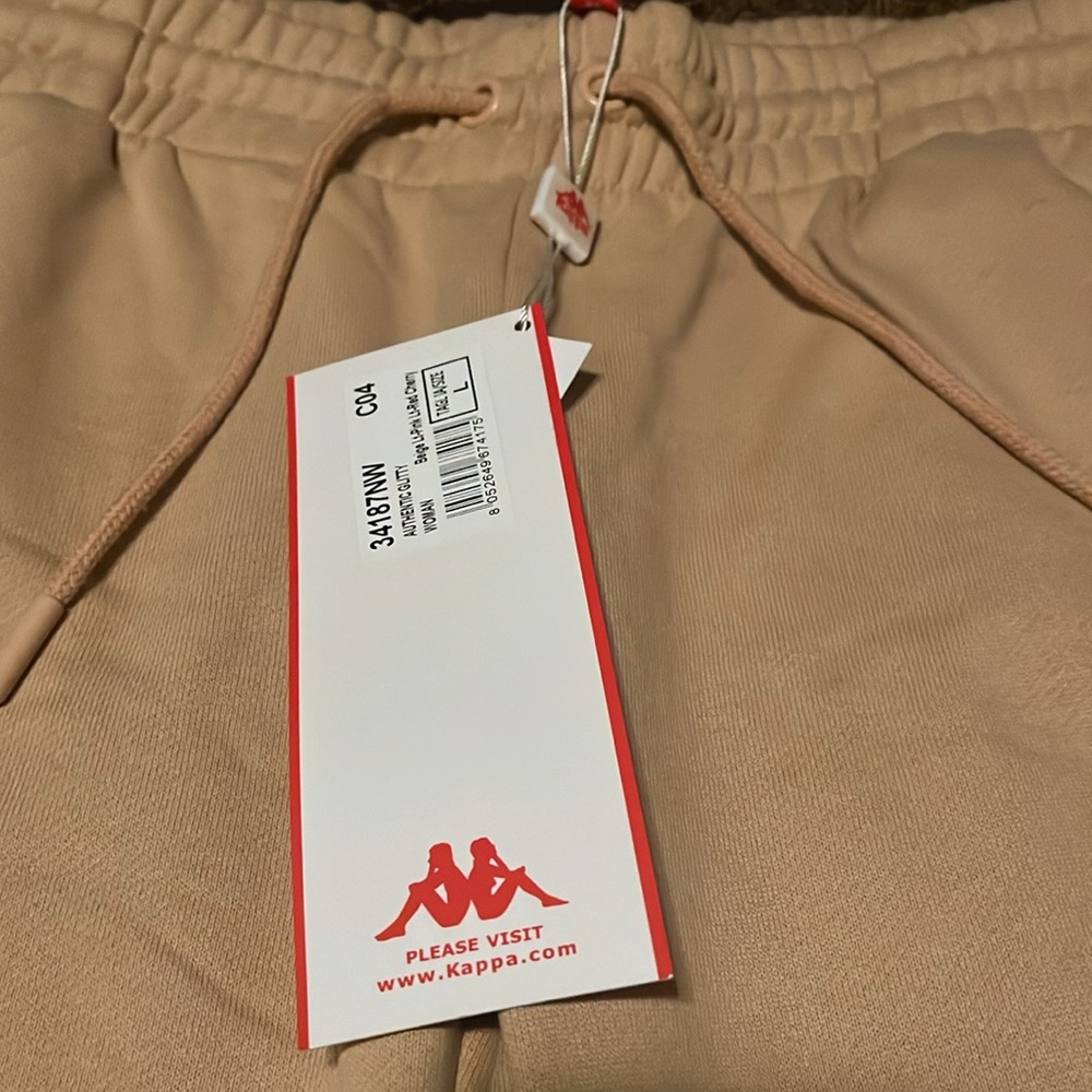 Kappa Terry Lined Elastic Ankle Sweatpants - Picture 4 of 7